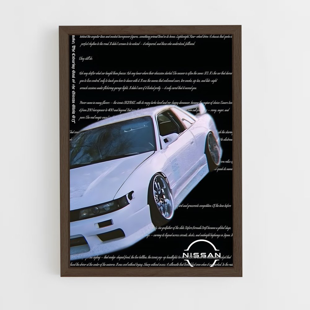 Poster S13 Éclipse – affiche Nissan (vue 5)